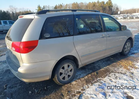 2004 Toyota Sienna Le from USA, damaged, VIN 5TDZA23C14S038037